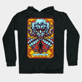 luffy mecha Hoodie